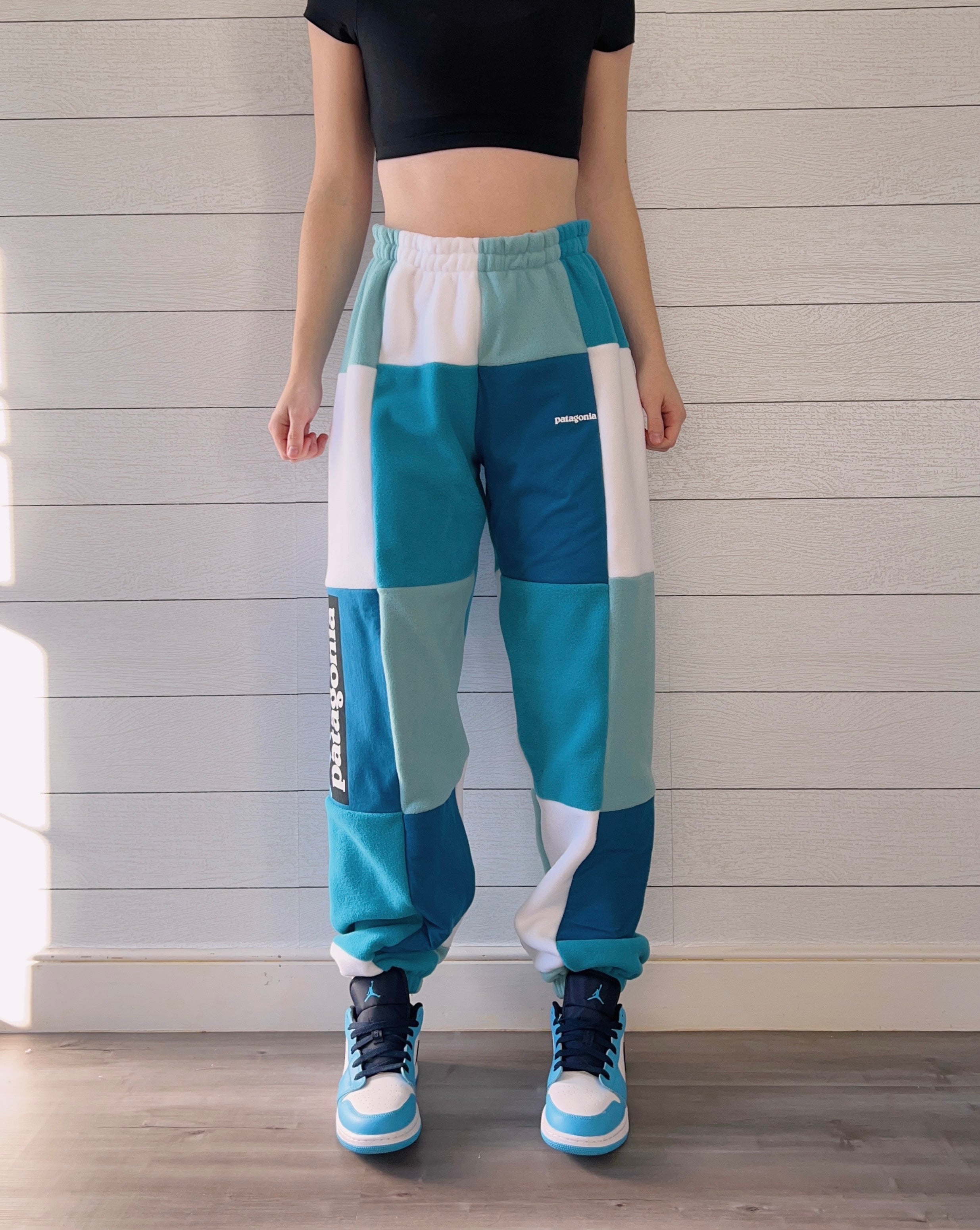 (M/L) Sea Blue 1/1 Joggers