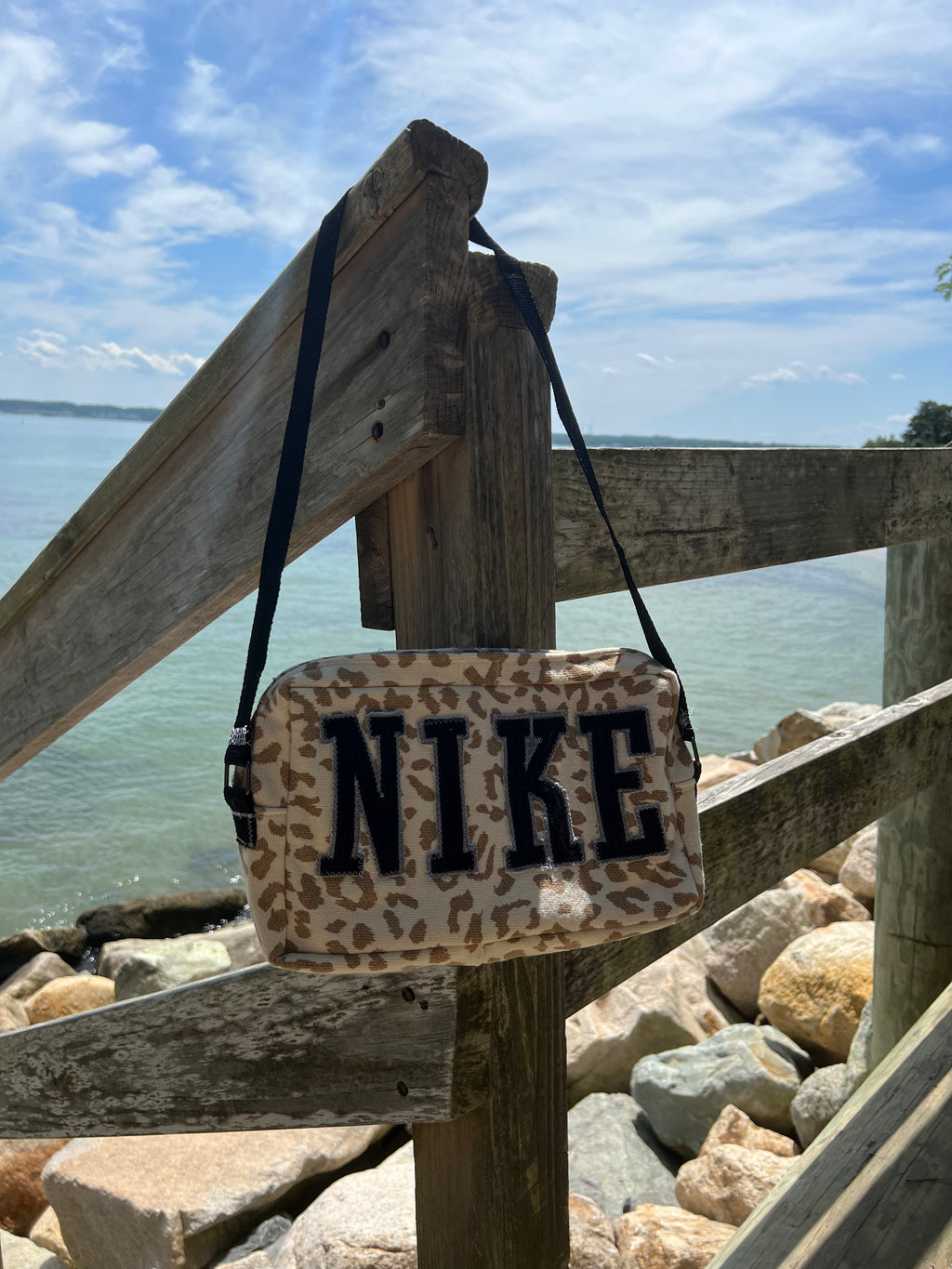 Light Travels Reworked Shoulder Bag