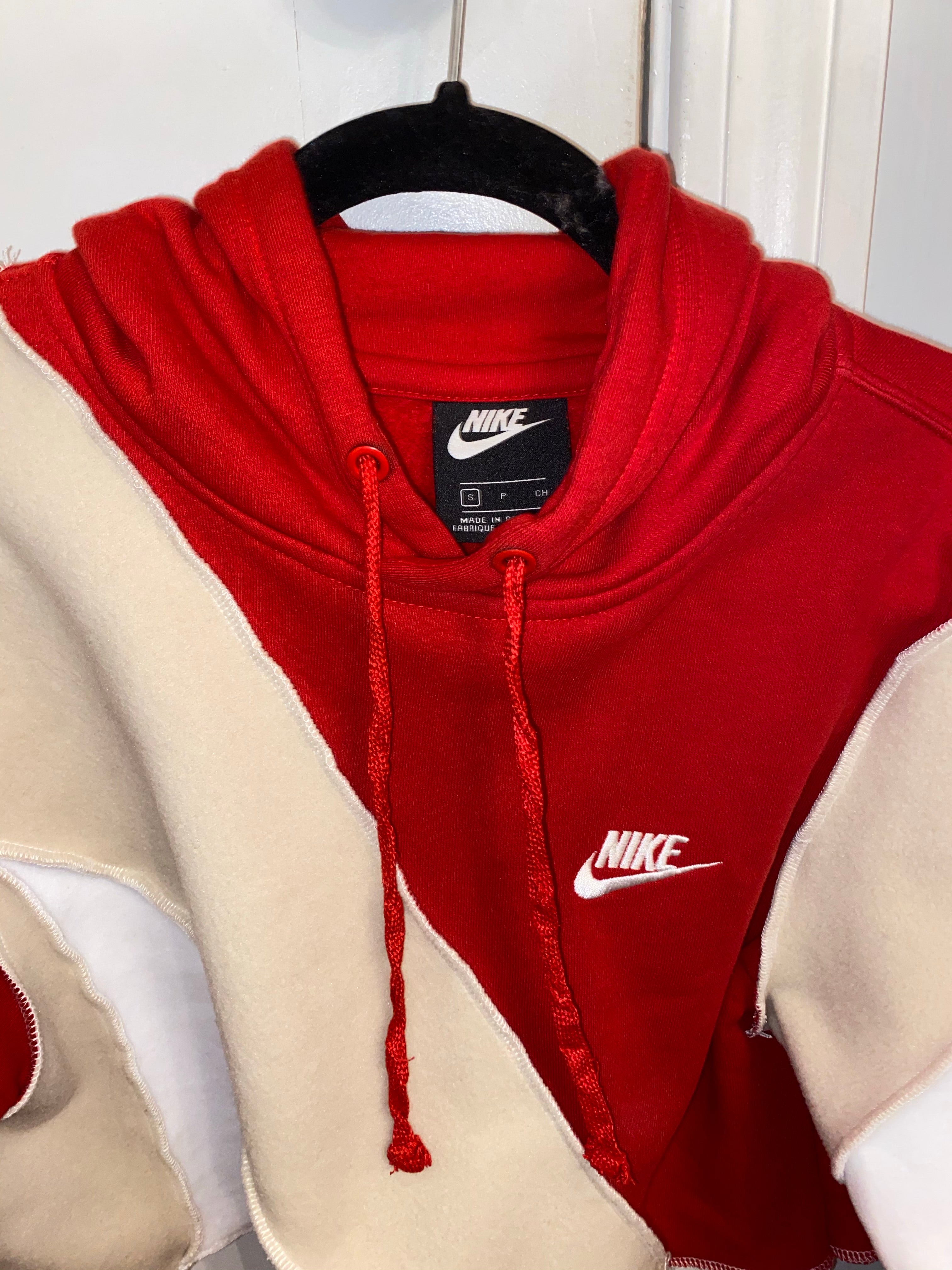 (S/M) Reworked Colorblock Hoodie