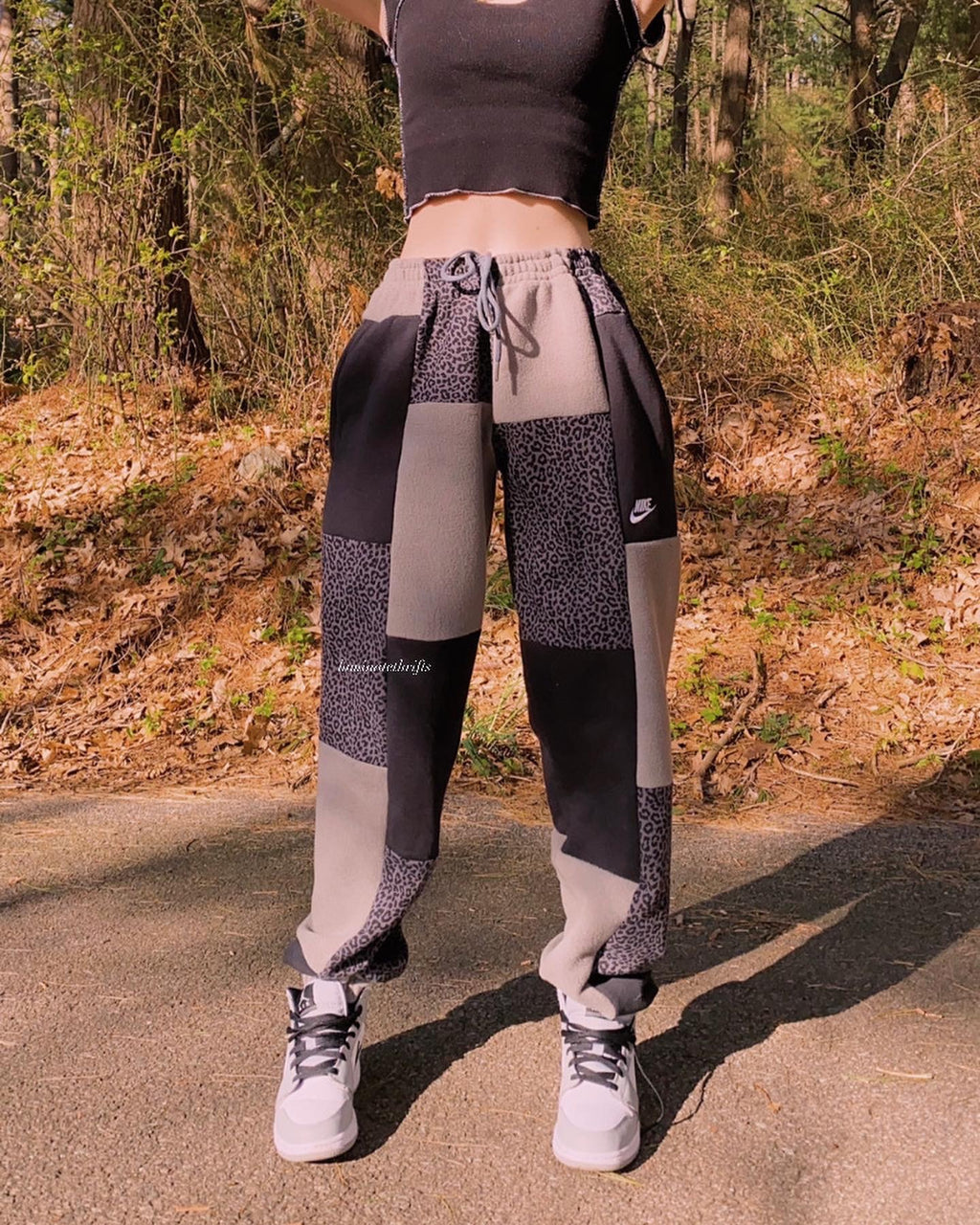 (L/XL) Dark Diamond Reworked Joggers