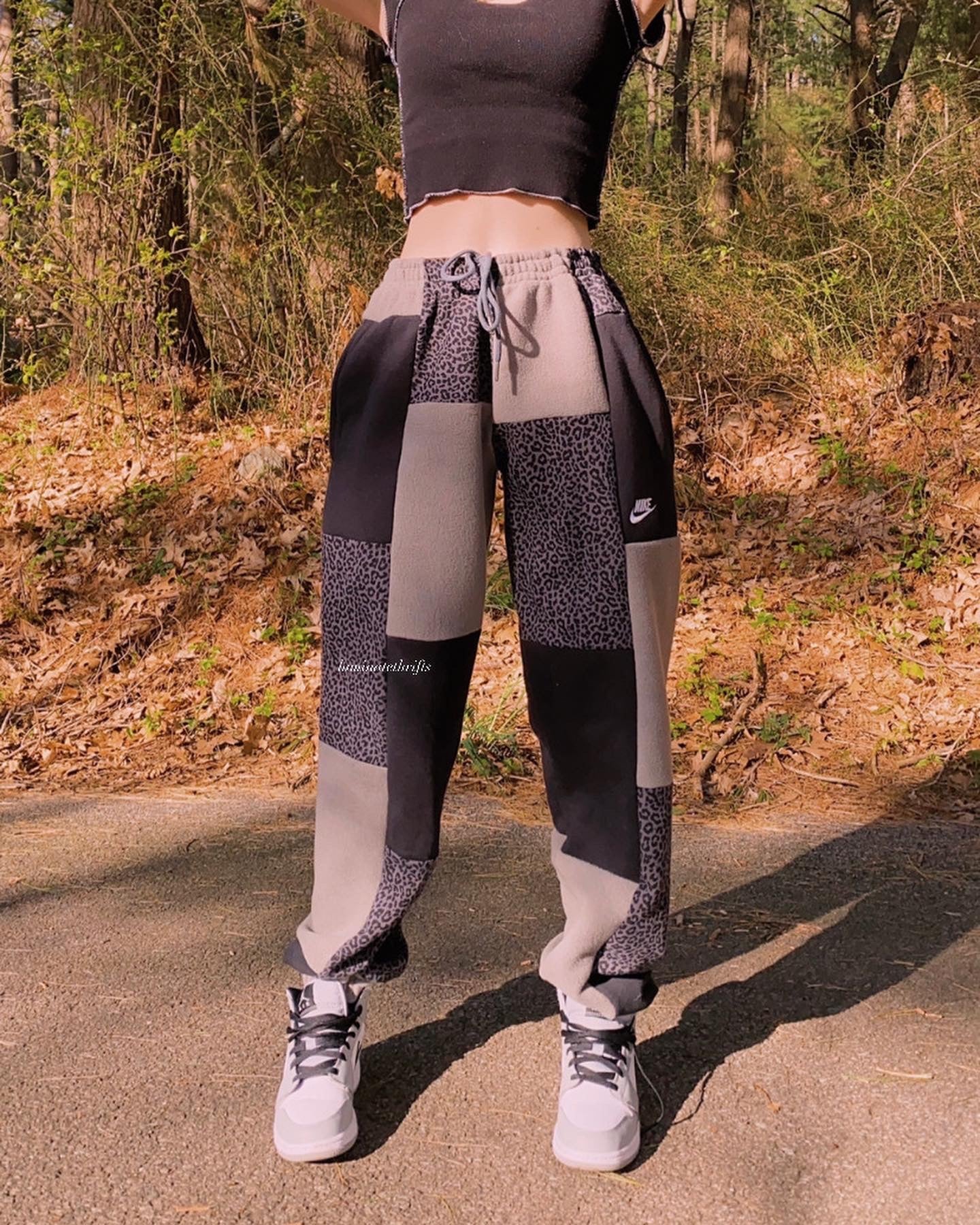 (L/XL) Dark Diamond Reworked Joggers