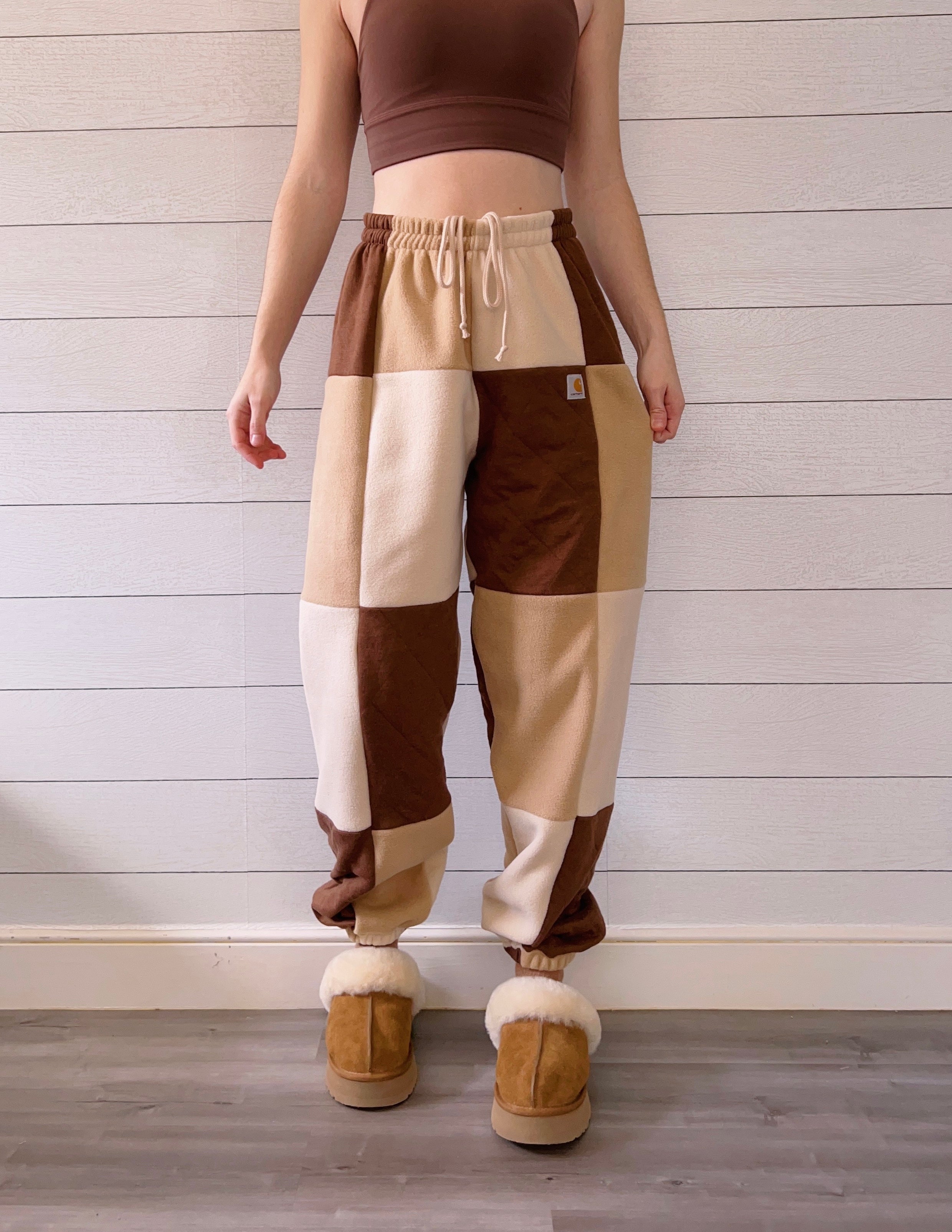 (L/XL) Caramel Quit 1/1 Joggers