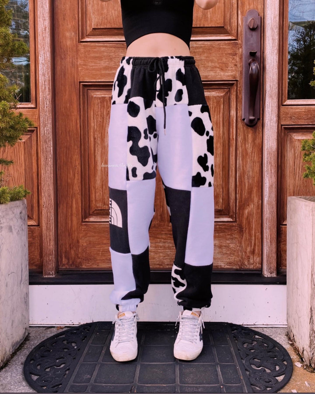 (XS-M) Diamond Cow Reworked Joggers