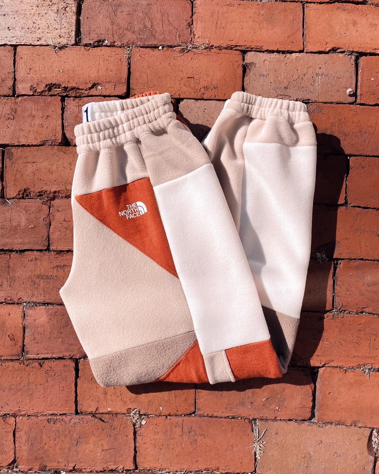 (S/M) Rust Orange Reworked Joggers