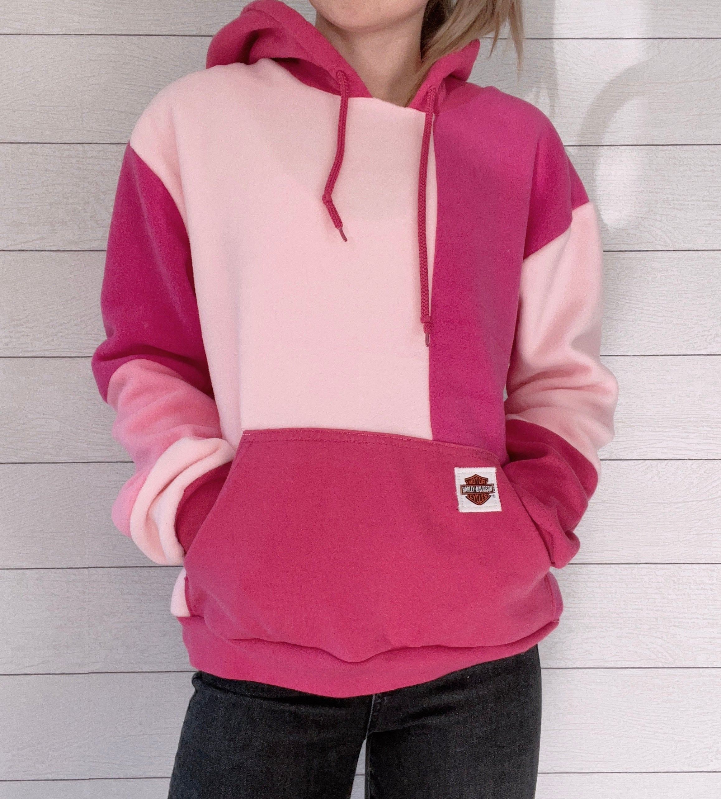 (L) Tulip Pink 1/1 Hoodie