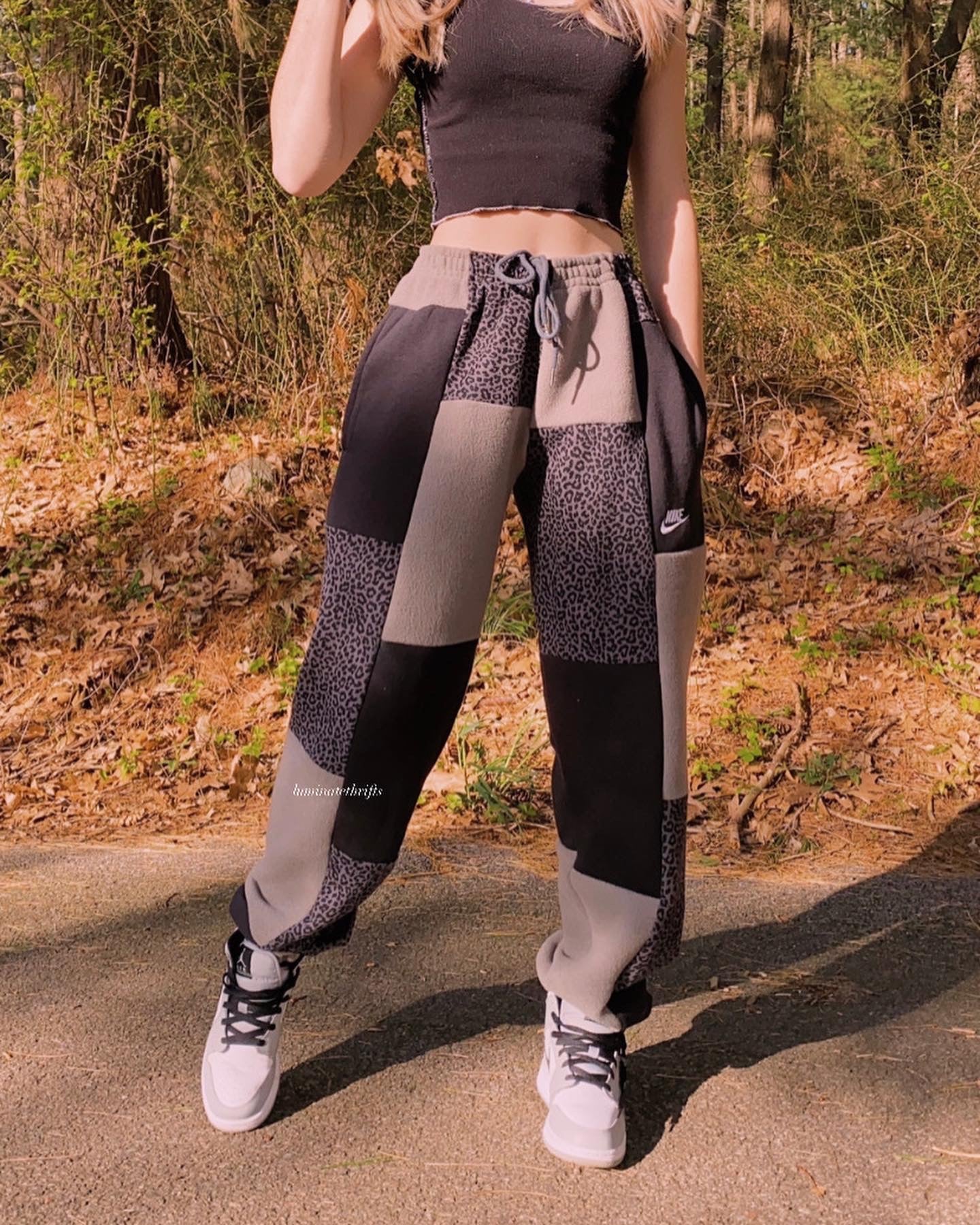 (L/XL) Dark Diamond Reworked Joggers