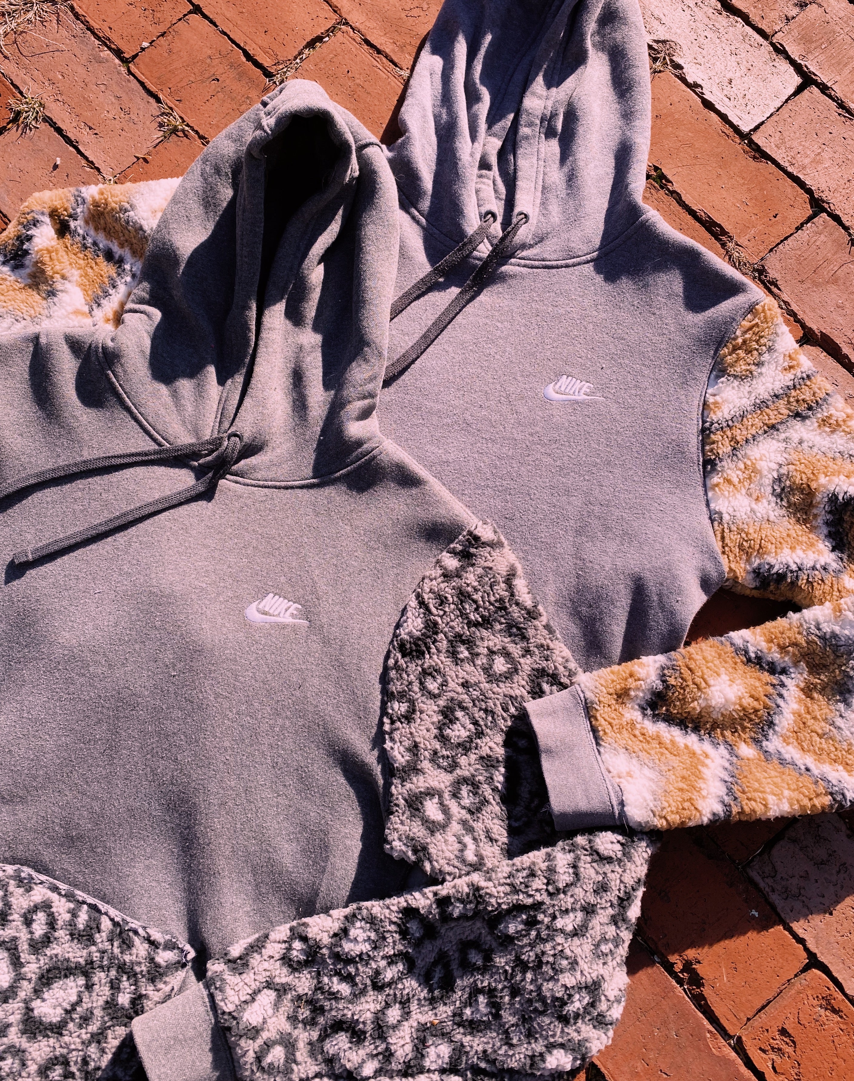 Reworked Sherpa Hoodies