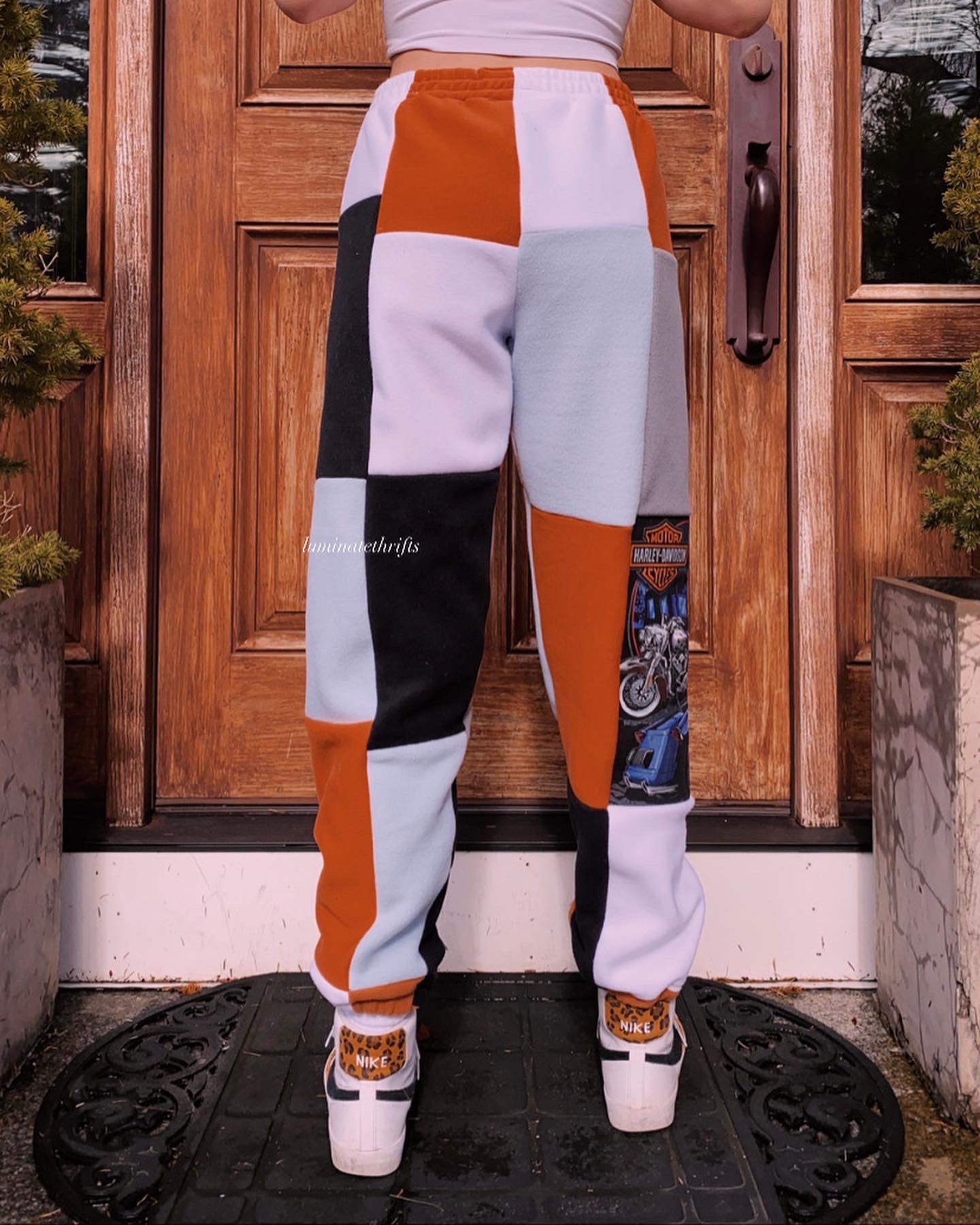 (M/L) Faster Than You Reworked Joggers