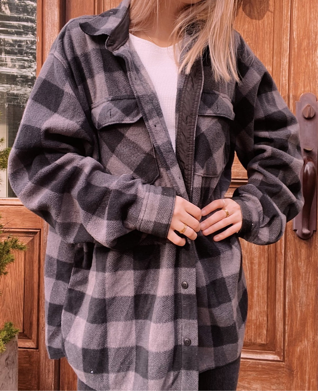 (XL) Fleece Wrangler Flannel