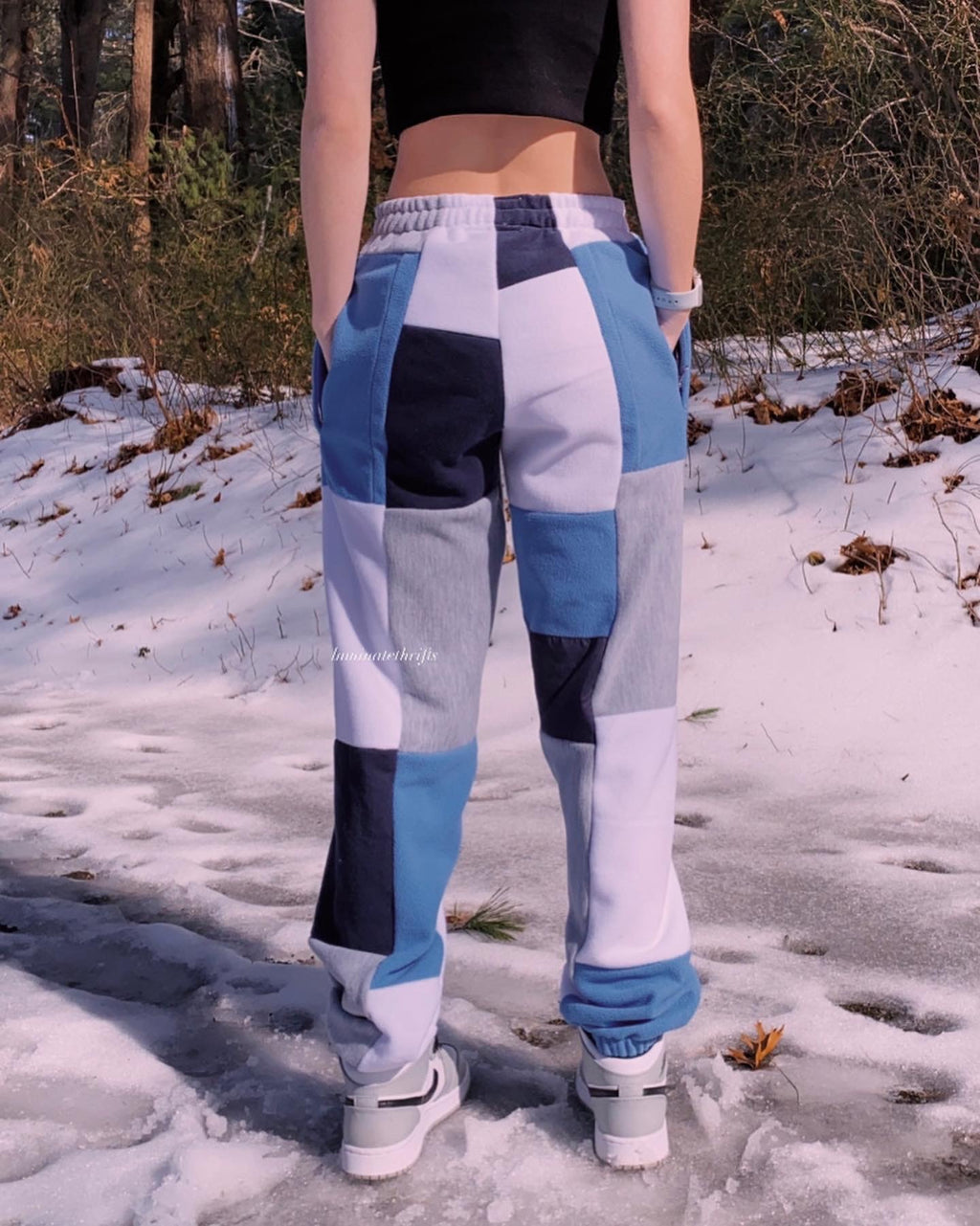 (S/M) UNC Gameday Reworked Joggers