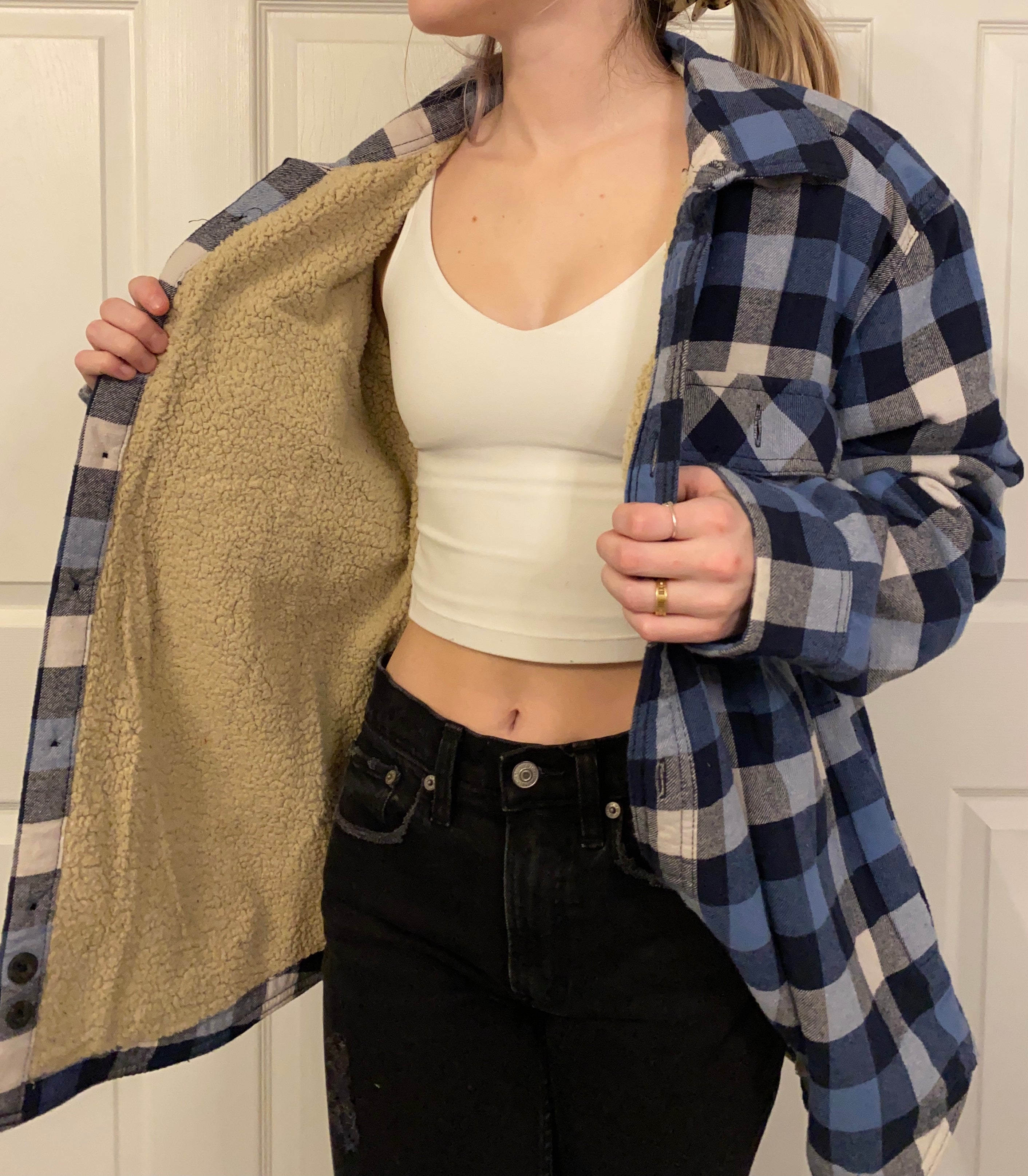 (M) Sherpa Lined Flannel