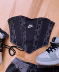 Diamond Leopard Bustier // Shorts