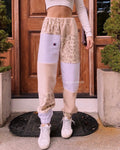 (XS-M) Neutral Leopard Reworked Joggers
