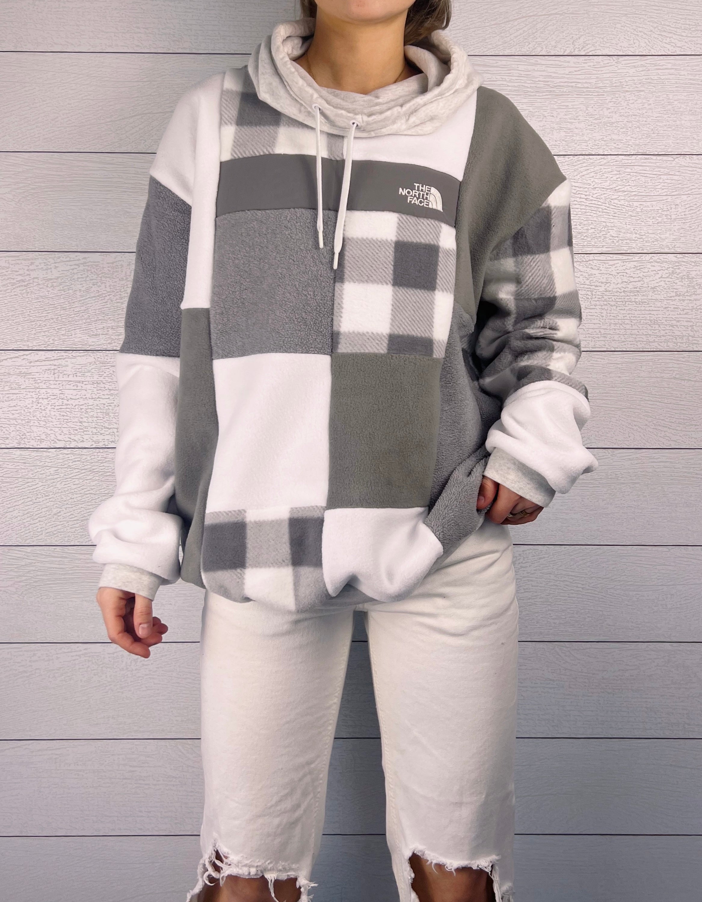 (L) Ash Flannel 1/1 Hoodie