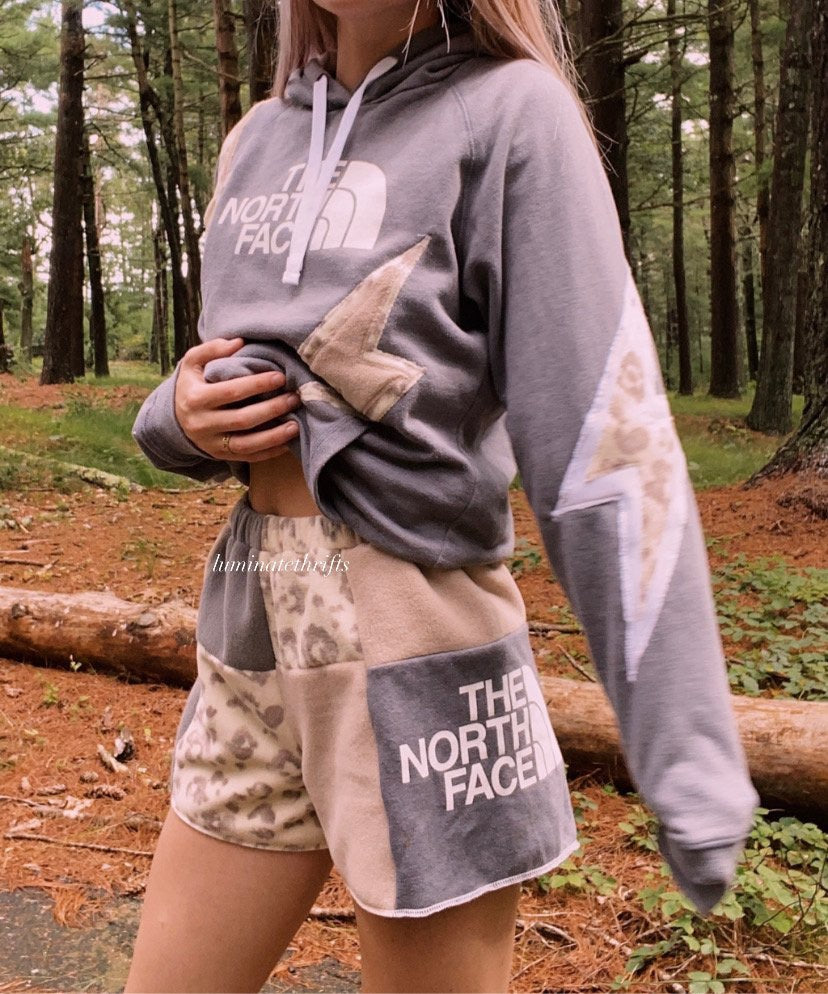 (M) Lightening Leopard Reworked Hoodie