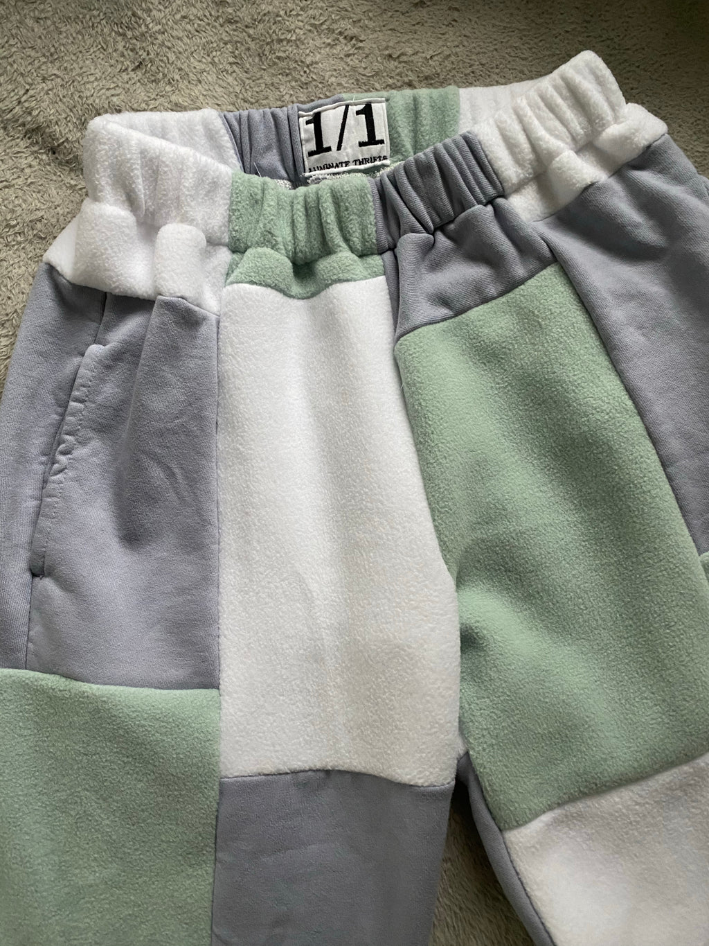 (XS-M) Seafoam Reworked Joggers *with pockets*
