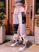 Load image into Gallery viewer, (XS-M) Rose Diamond Reworked Joggers *has pockets*
