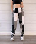 (S/M) Diamond 1/1 Joggers +zipper pockets
