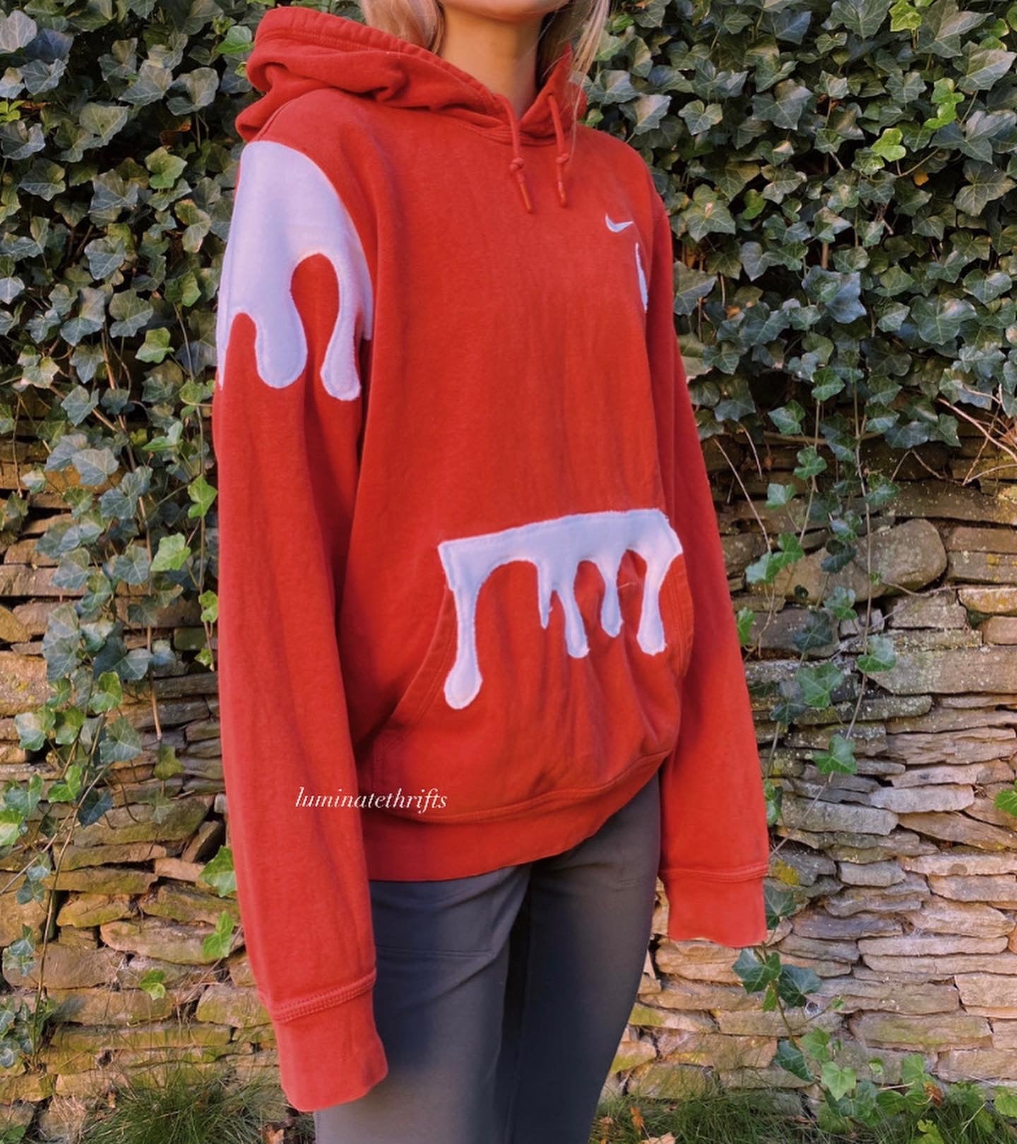 (S/M) Halloween Drip Reworked Hoodie
