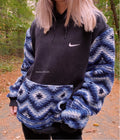 (XL) Aztec Sherpa Reworked Hoodie
