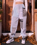 (XS-M) Snowflake Reworked Joggers *+Zipper Pockets*
