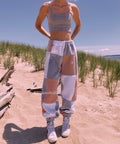 (M-L) Rustic Salmon Reworked Joggers
