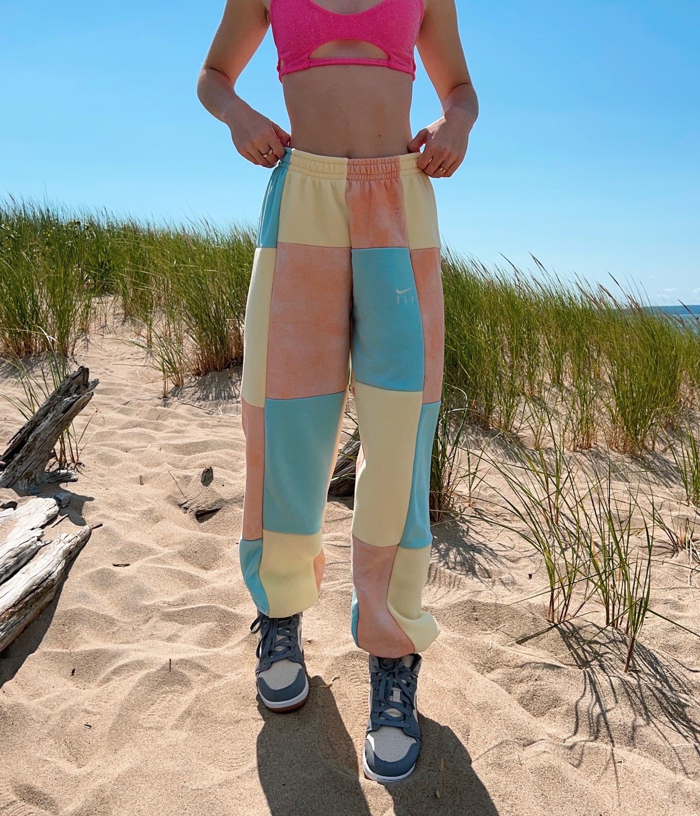 (S/M) Sunset Lover Reworked Joggers