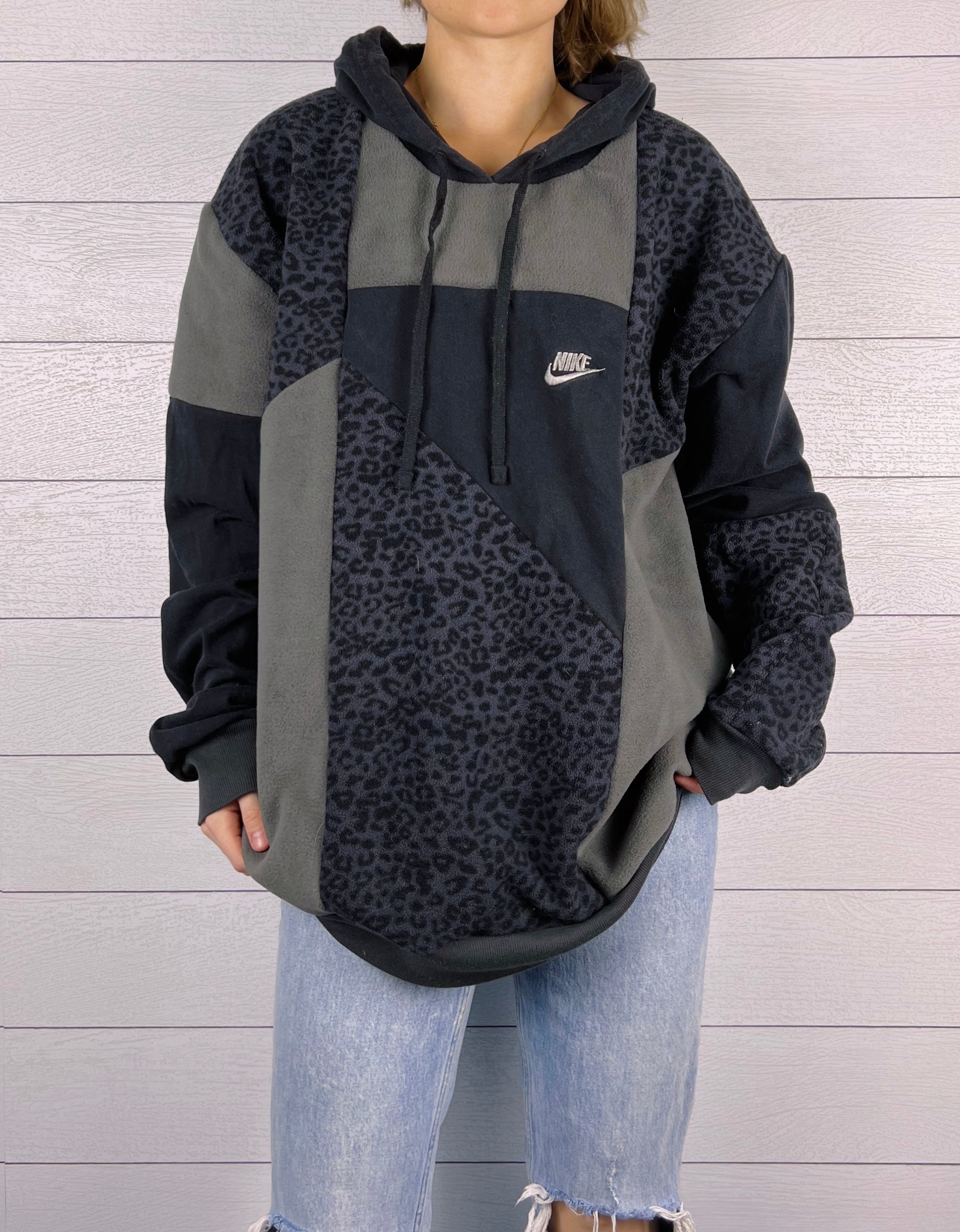 (L) Diamond Leopard 1/1 Hoodie