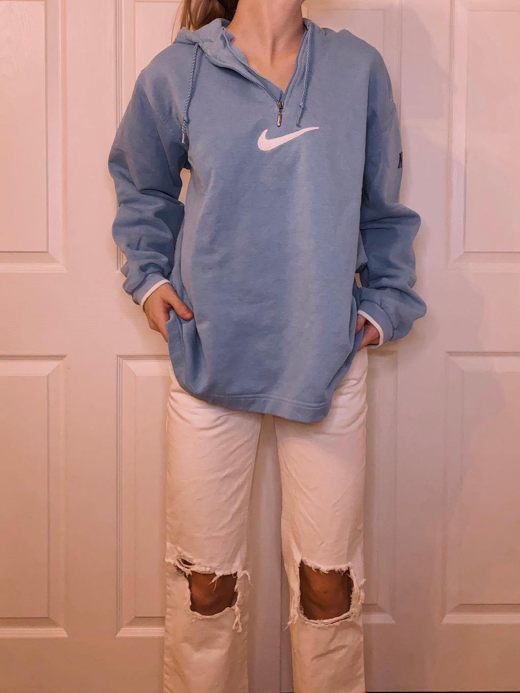 (XL) Vintage Swoosh Hoodie