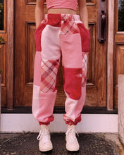 Load image into Gallery viewer, (M/L) Lovers Plaid Reworked Joggers
