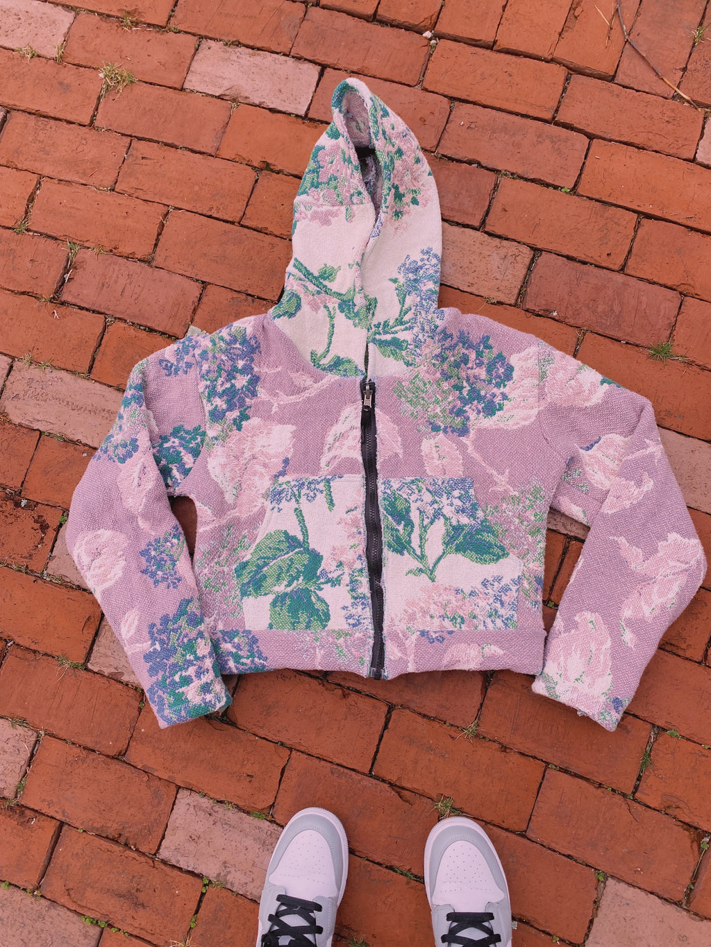 (XS/S) Reworked Tapestry Hoodie