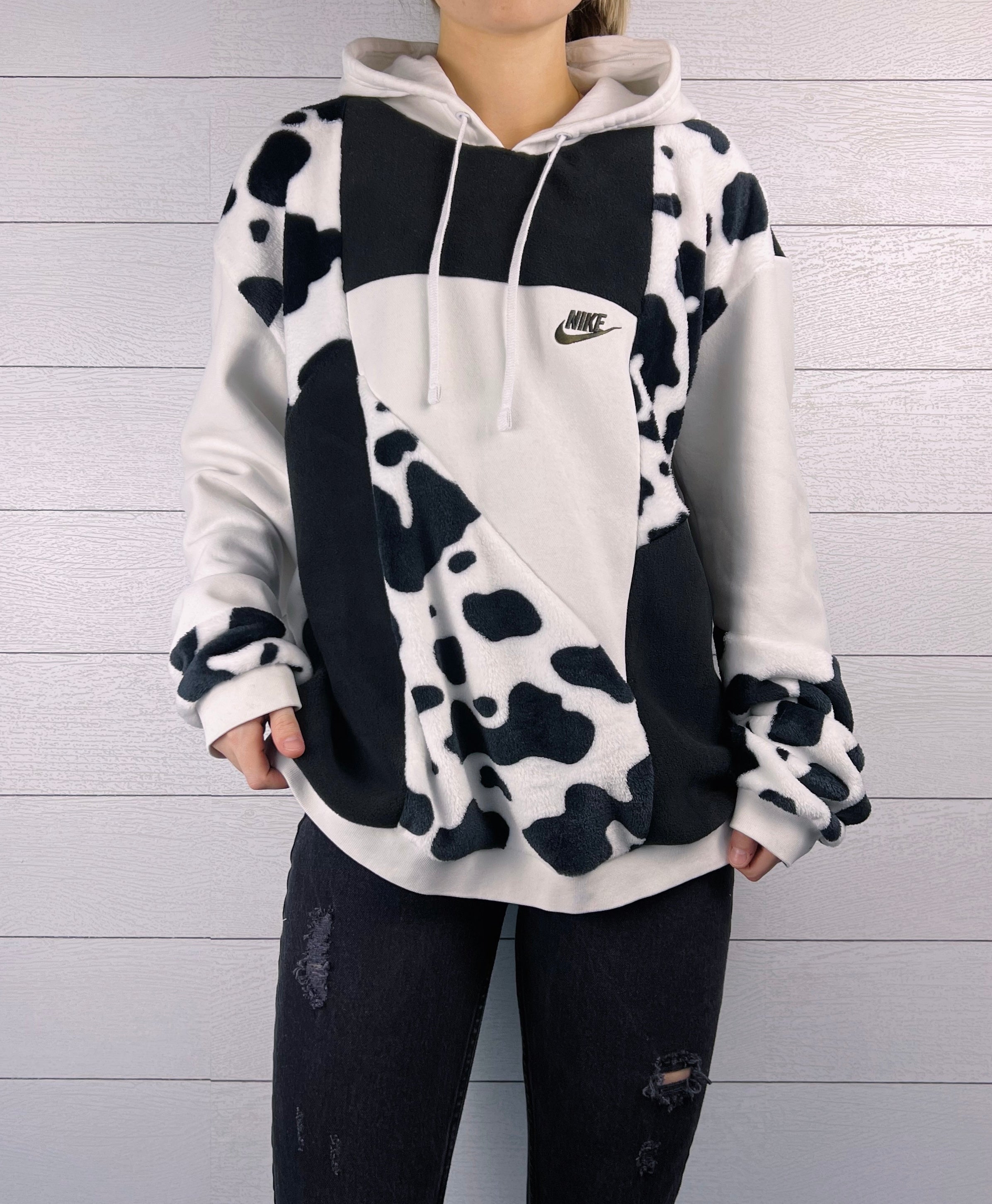 (L) Diamond Cow 1/1 Hoodie