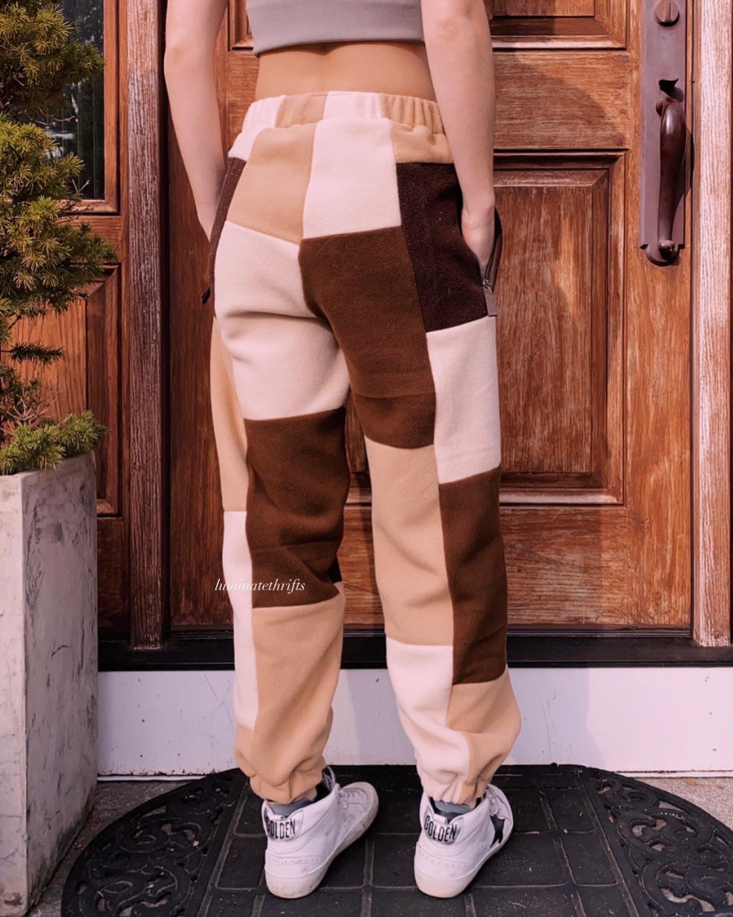 (S/M) Hot Chocolate Reworked Joggers