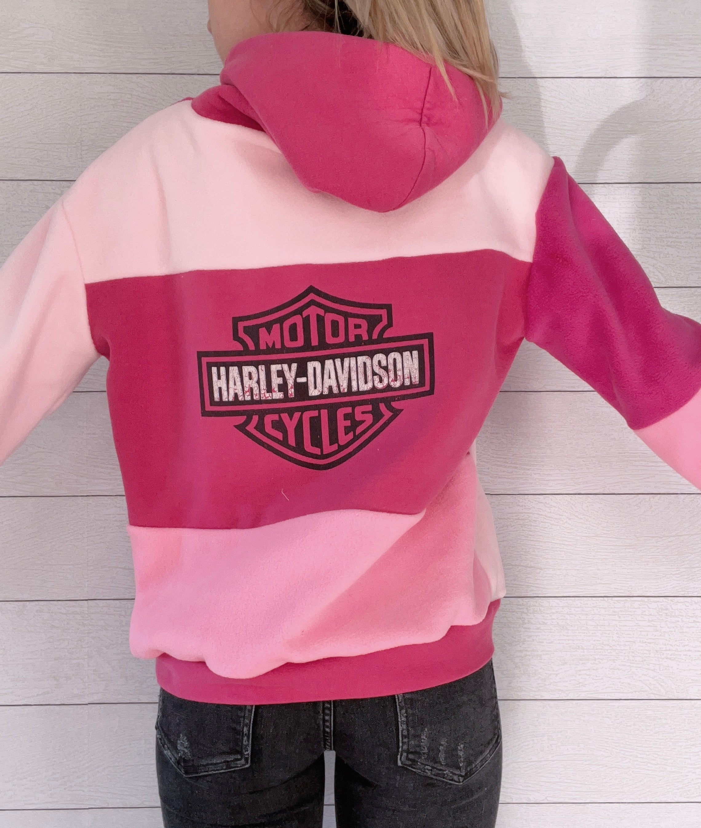 (L) Tulip Pink 1/1 Hoodie