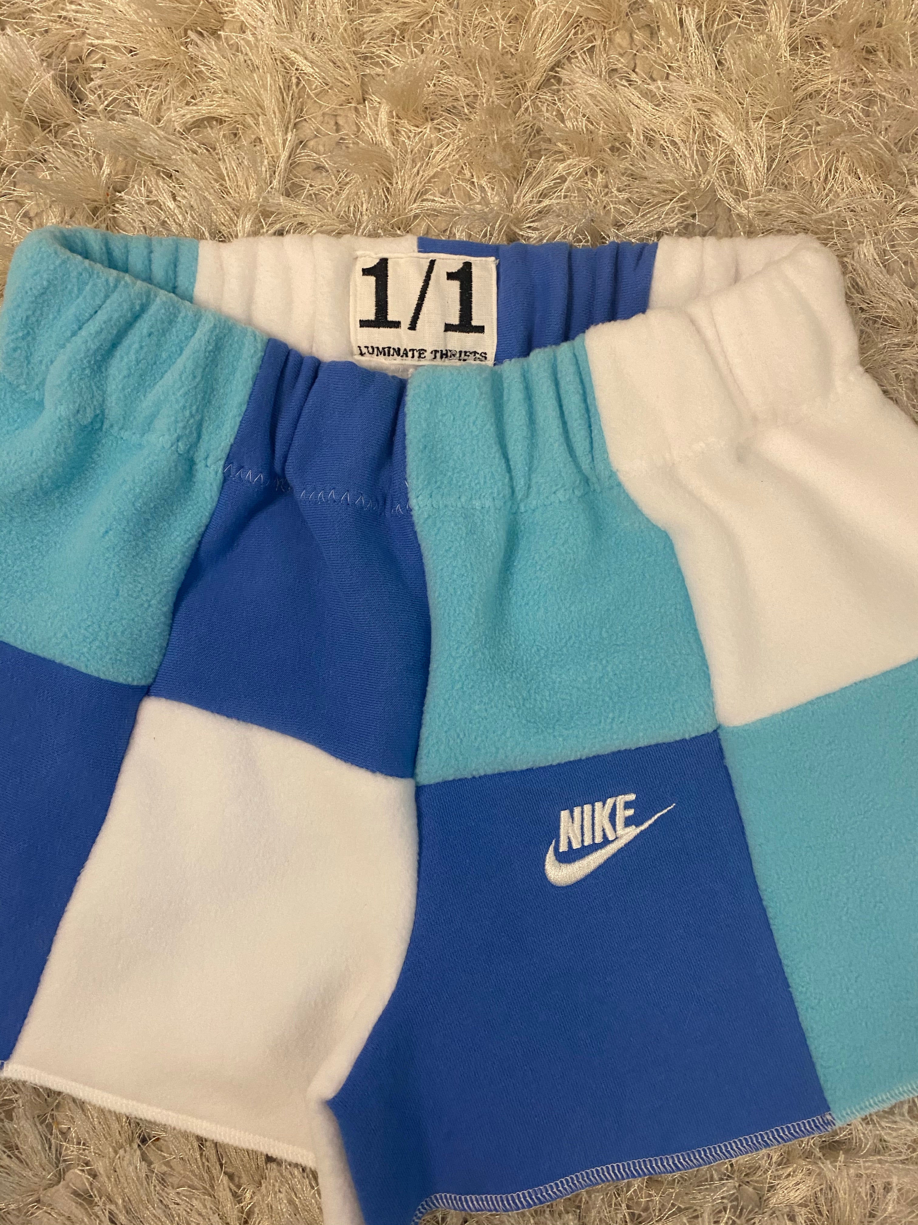 (xs/s) Sea Blue Reworked Shorts