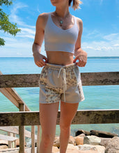 Load image into Gallery viewer, (XS/S) Neutral Leopard Reworked Shorts
