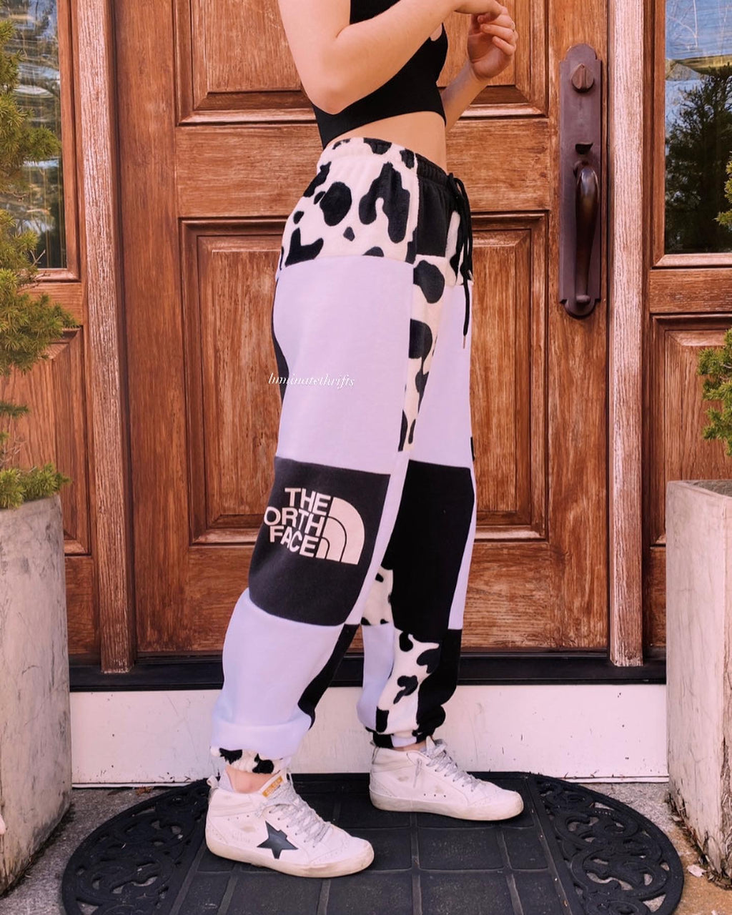 (XS-M) Diamond Cow Reworked Joggers