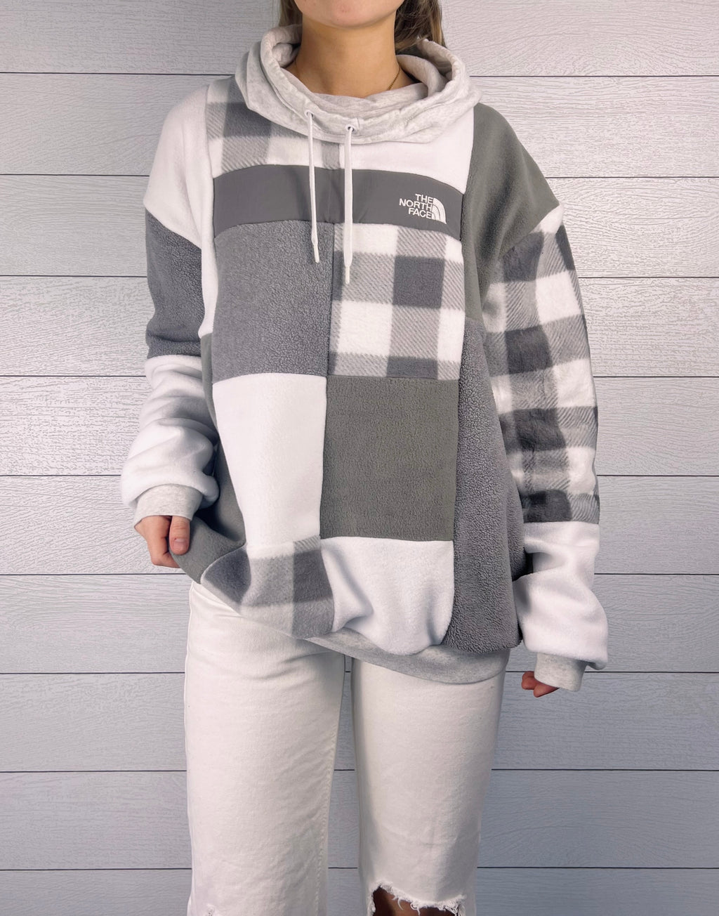 (L) Ash Flannel 1/1 Hoodie