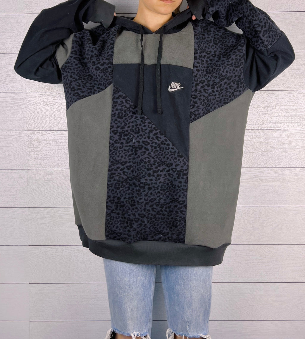 (L) Diamond Leopard 1/1 Hoodie