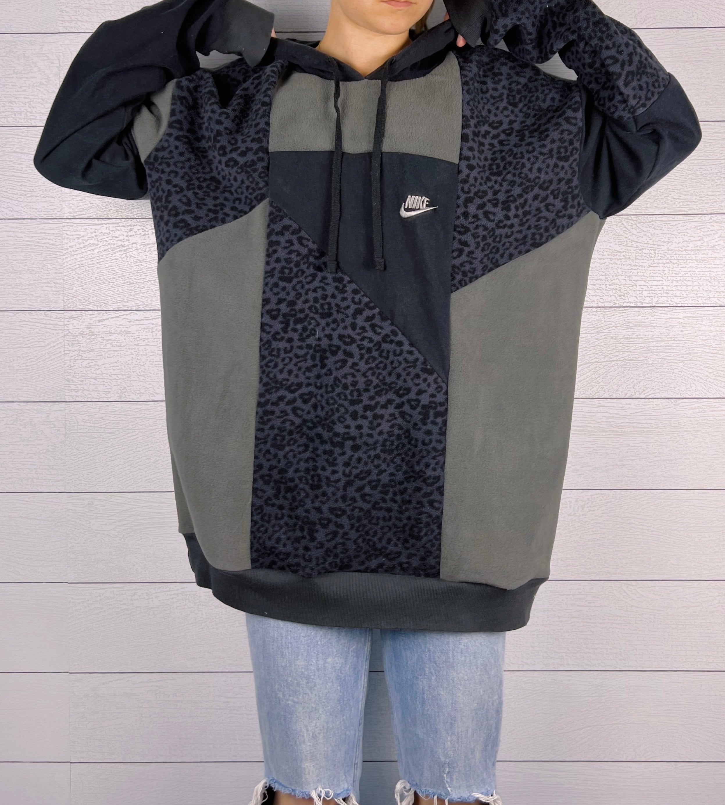 (L) Diamond Leopard 1/1 Hoodie