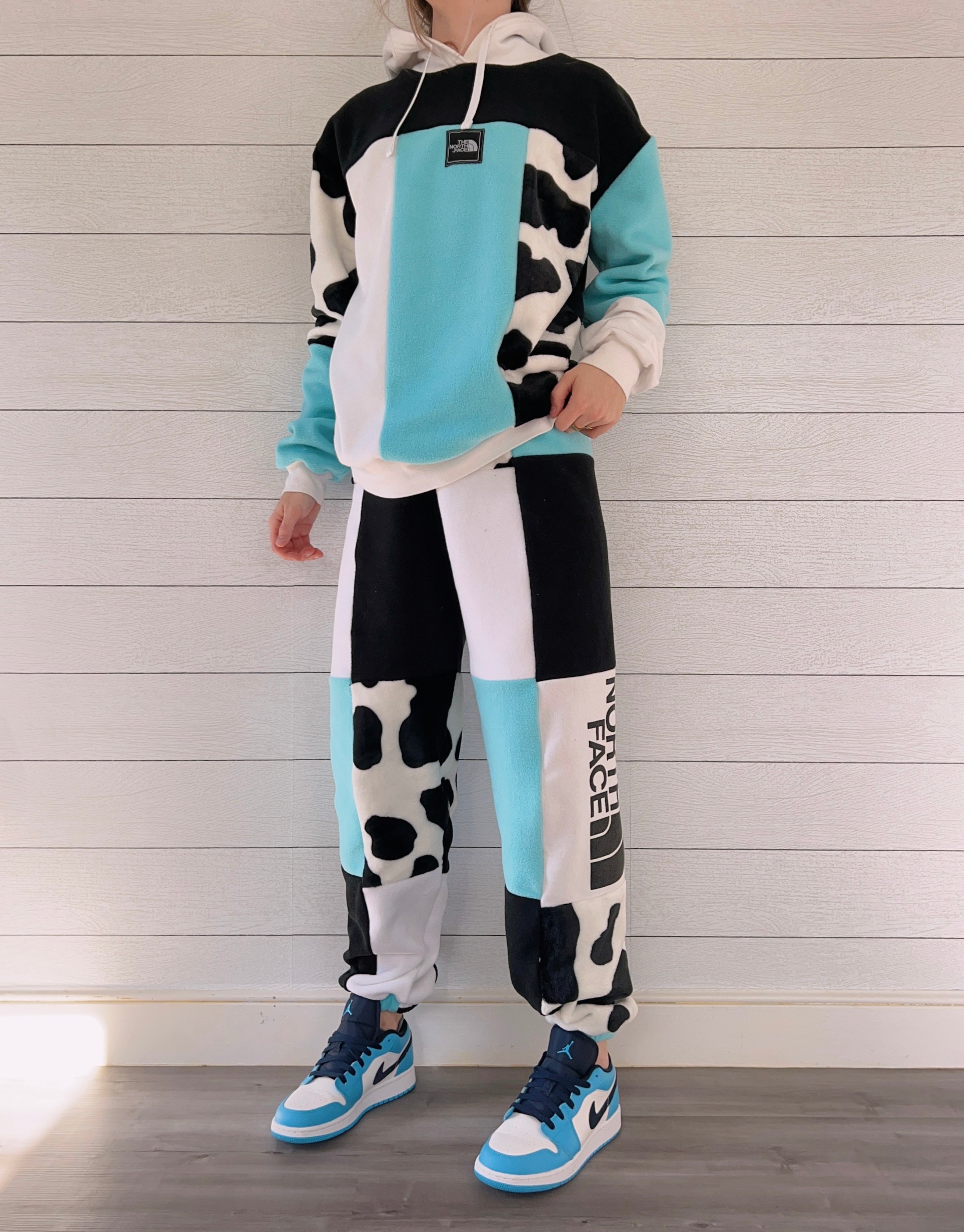 Teal Cow 1/1 Hoodie & Joggers
