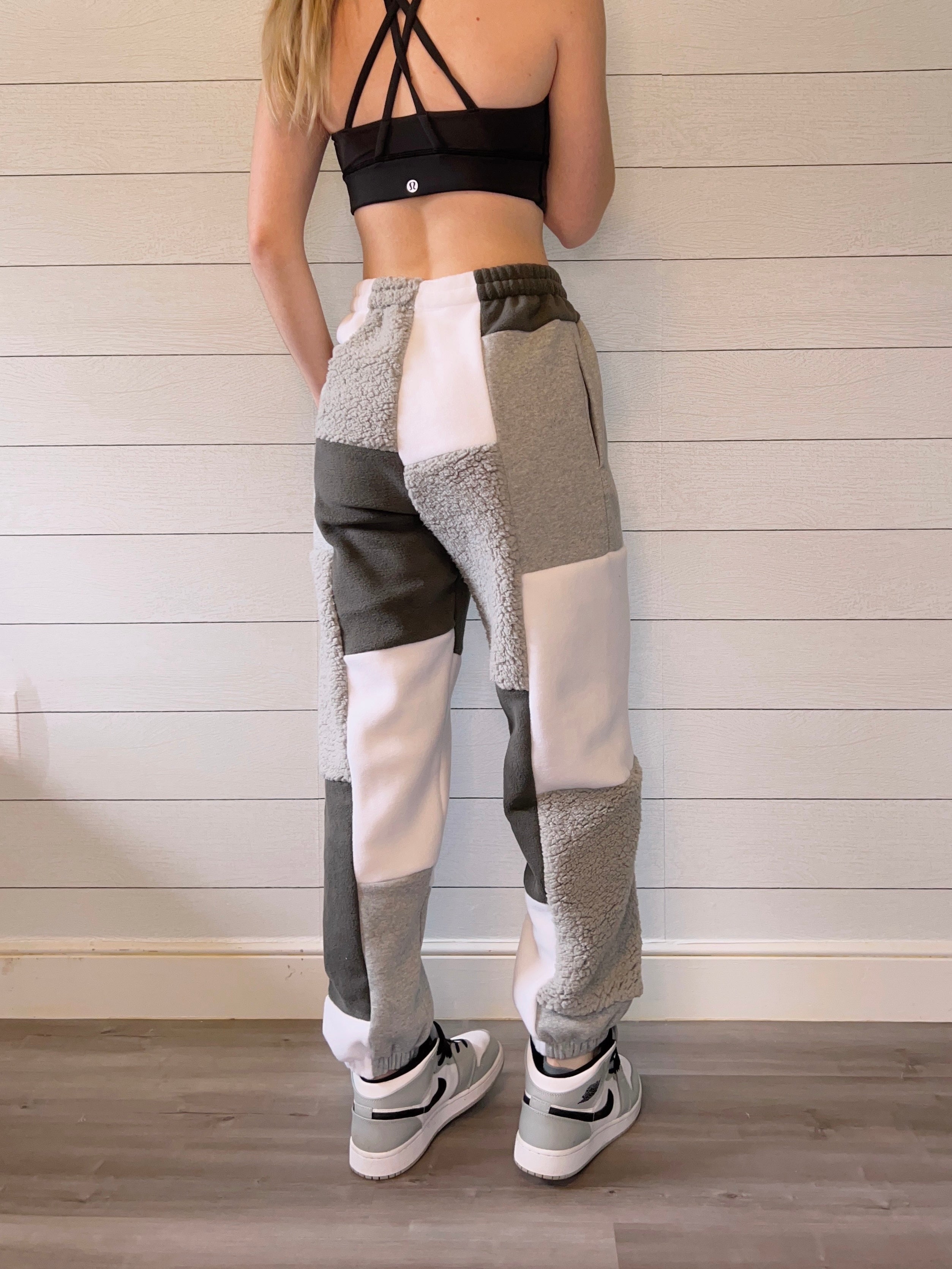 (XS/S) Ash Sherpa 1/1 Joggers +pockets