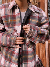 Load image into Gallery viewer, (L/XL) Thermal Zip Up Flannel Jacket
