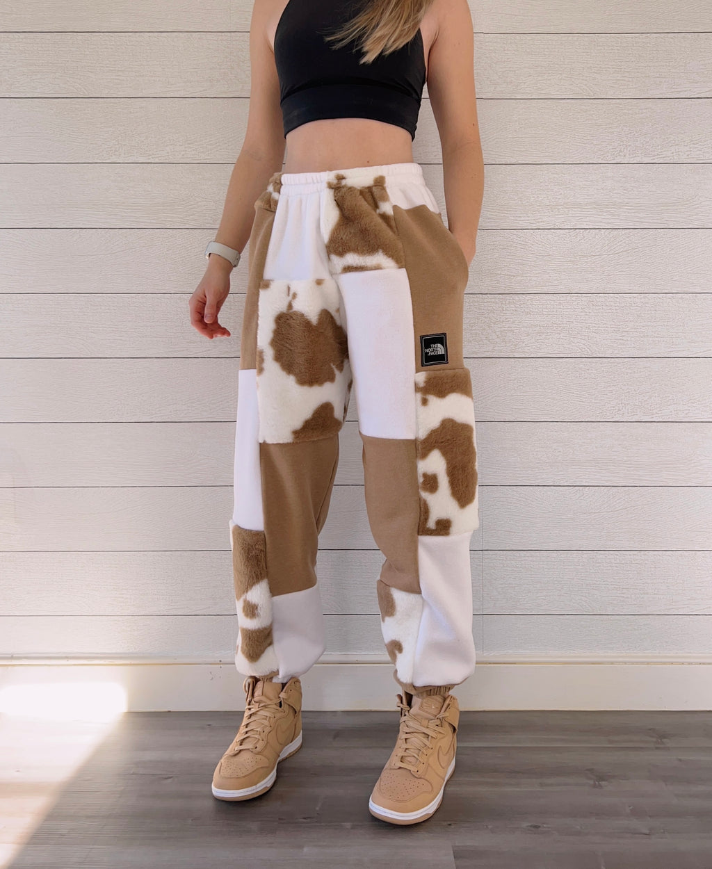(S/M) Rustic Cow 1/1 Joggers +pockets