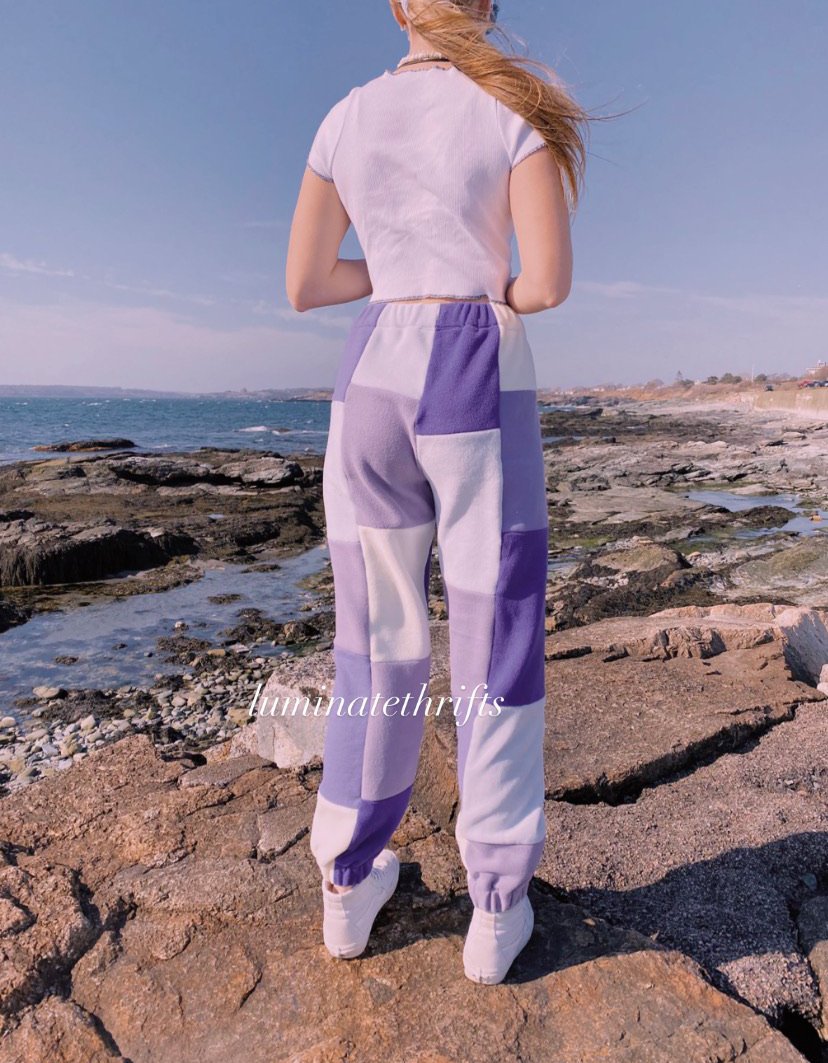 Purple Cloud Reworked Joggers