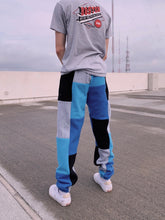 Load image into Gallery viewer, (M/L) Glacier Blue Reworked Joggers
