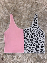 Load image into Gallery viewer, (XS/S) Open Hem Leopard Reworked Tank
