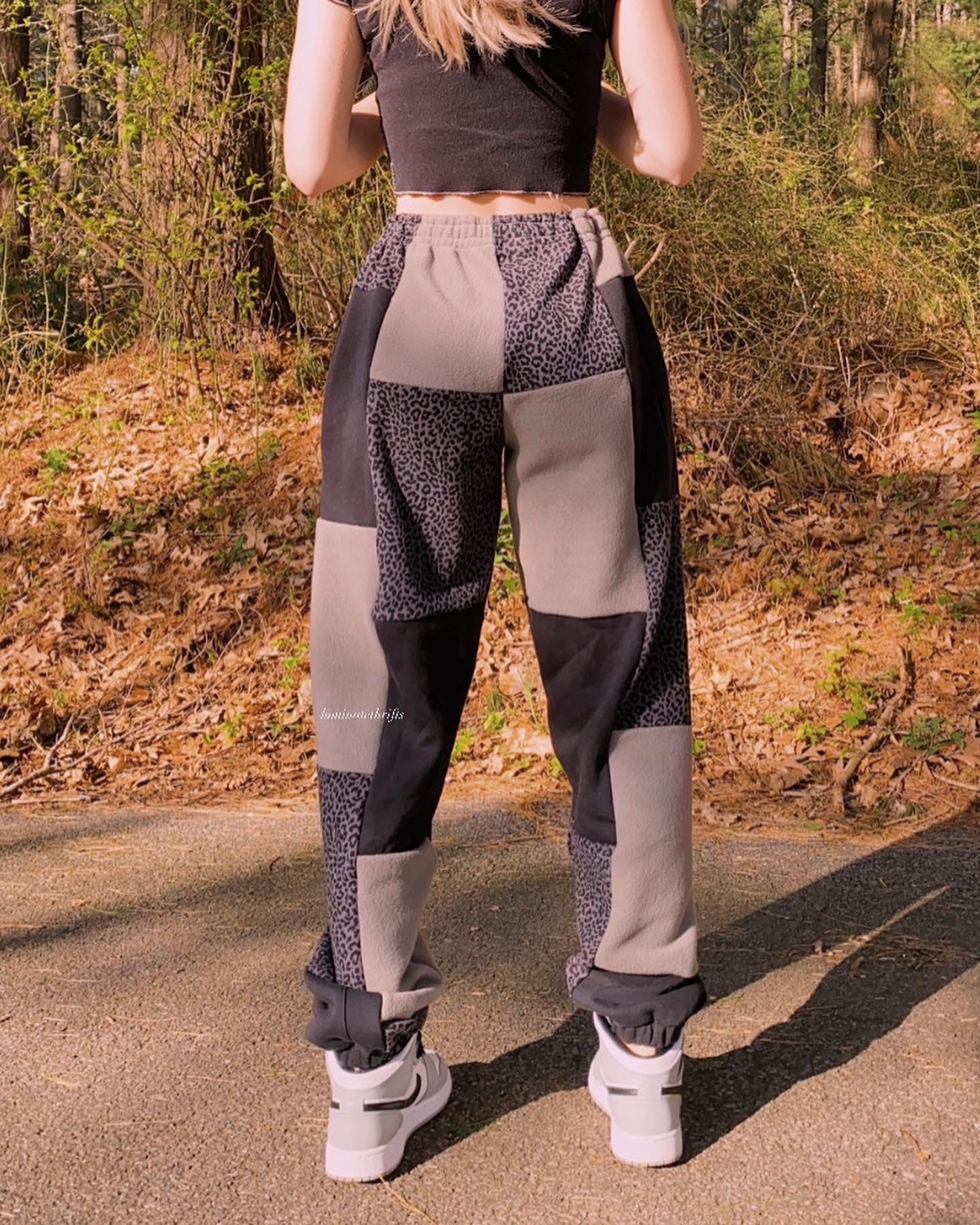 (L/XL) Dark Diamond Reworked Joggers