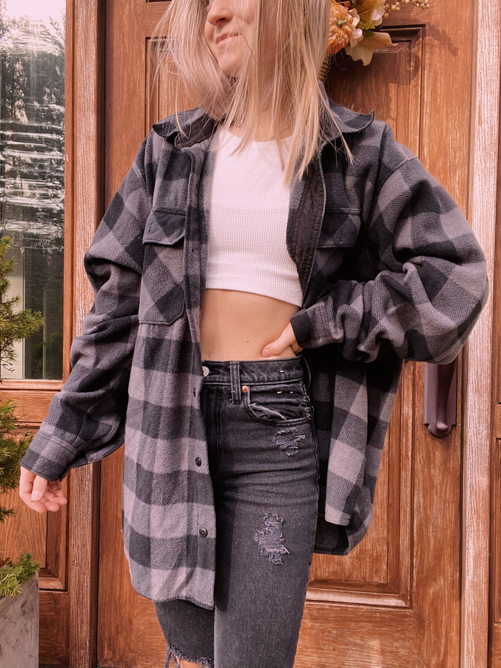 (XL) Fleece Wrangler Flannel