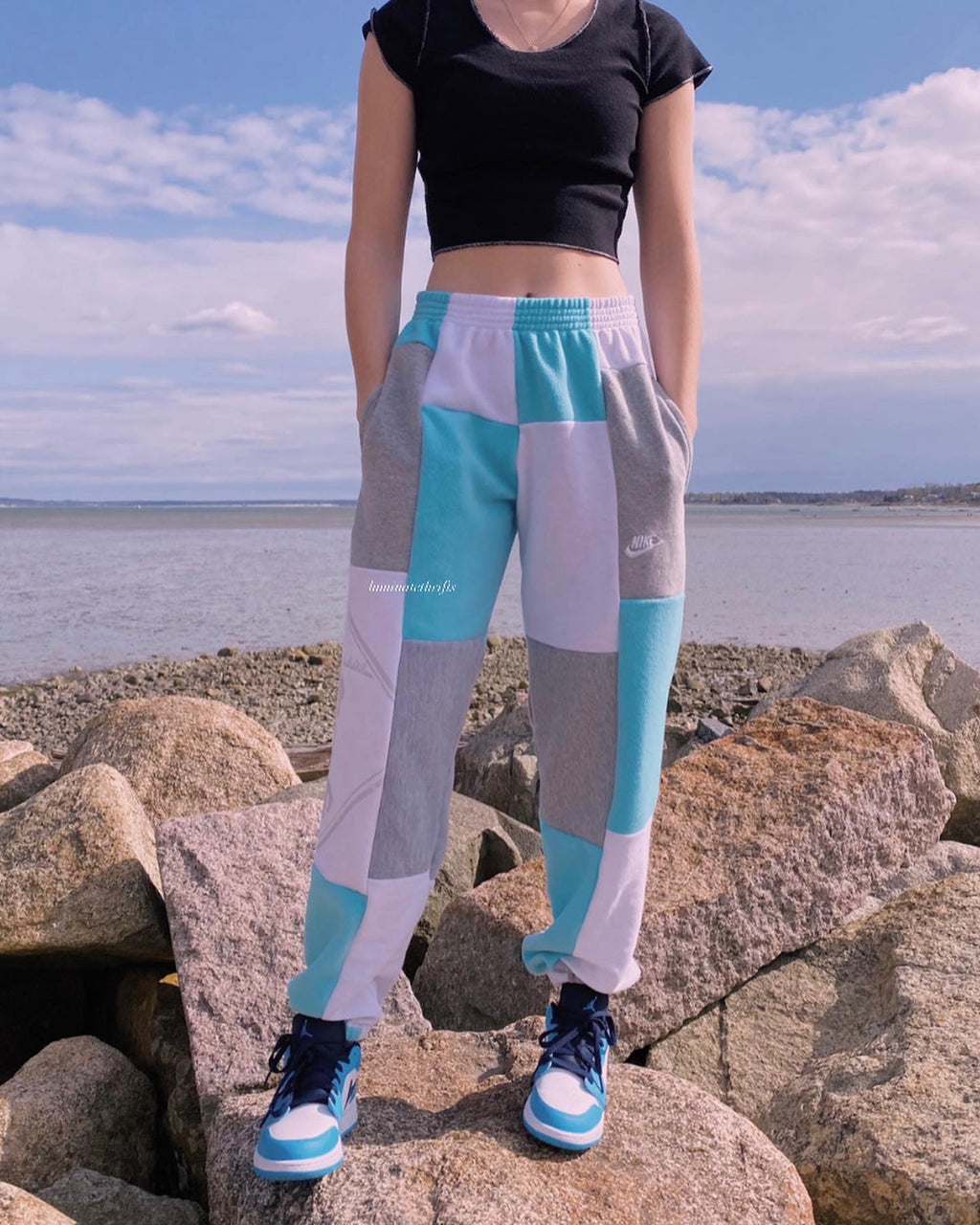 (S/M) Laguna Surf Reworked Joggers